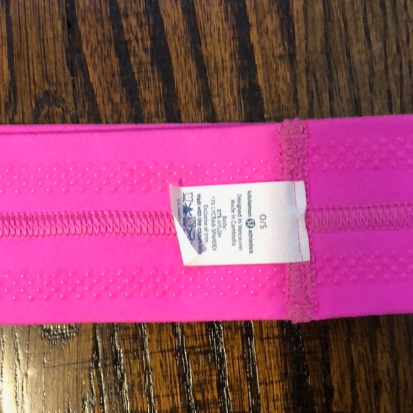 Lululemon Swiftly Hot Pink Headband - Picture 5 of 5